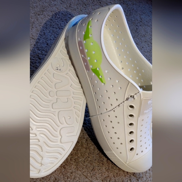 Star Wars x Native Grogu Shoes Size M7/W9 New without tags - Picture 7 of 7